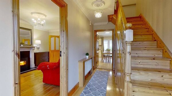 The hallway.