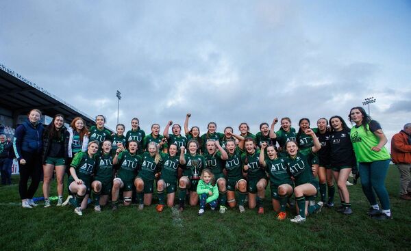The victorious Connacht U18 Girls squad.