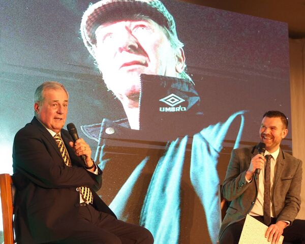 RTÉ sports broadcaster Ger Canning was special guest at the Mayo Sports Stars Award which were held in Breaffy House Hotel last Friday. He is pictured in conversation with Western People sports editor Anthony Hennigan RTÉ sports broadcaster Ger Canning was special guest at the Mayo Sports Stars Award which were held in Breaffy House Hotel last Friday. He is pictured in conversation with Western People sports editor Anthony Hennigan