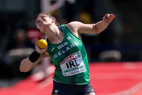 Michaela Walsh represents Ireland at the 2023 European Games, Slaski Stadium, Krakow, Poland. Picture: INPHO/Laszlo Geczo