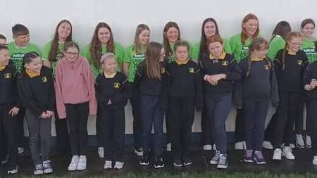 Local Notes: Scoil Naisiunta Corrchloch a thug cuairt ar Cholasite Bhreandain Naofa, Erris.