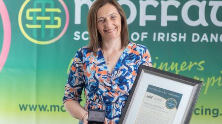 Sheila's made a living from her love of Irish dancing