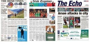 What the papers say: Monday's front pages What the papers say: Monday's front pages