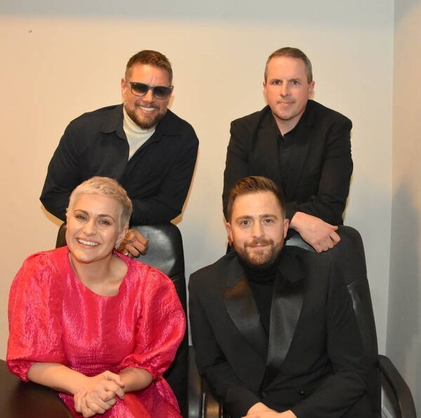 Lip Sync judges, Keith Duffy, Aidan Tierney, Maria Walsh and George McMahon.