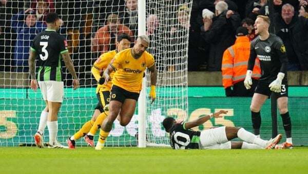 Wolves knock Brighton out of FA Cup thanks to early Mario Lemina strike - Homepage - Vimarsana News