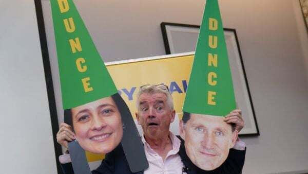Ryanair boss labels Green Party ministers ‘dunces’ over Dublin Airport passenger cap