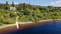 Home with gorgeous views overlooks Lough Conn