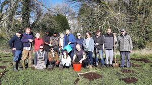 Local Notes: 200 native Irish trees planted in Friary Local Notes: 200 native Irish trees planted in Friary