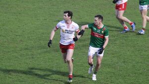 Local Notes: Michael Plunkett, Ballintubber and Mayo GAA in action against Tyrone in league encounter Local Notes: Michael Plunkett, Ballintubber and Mayo GAA in action against Tyrone in league encounter