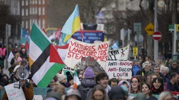 Dublin rally hears call for strong leader and action against hatred and violence