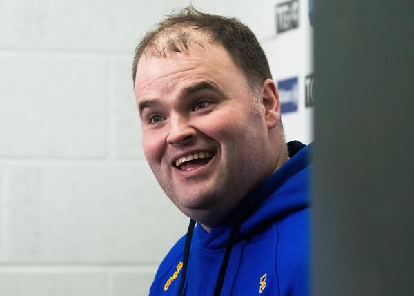Roscommon manager Davy Burke speaks to the media before the game. Picture: INPHO/Evan Logan Roscommon manager Davy Burke speaks to the media before the game. Picture: INPHO/Evan Logan