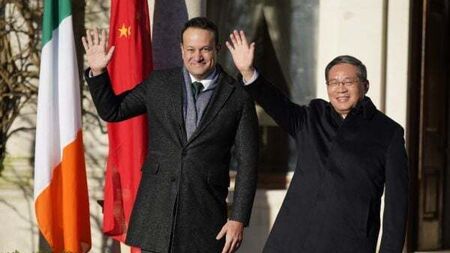 Department spent almost €50,000 on Chinese premier's visit