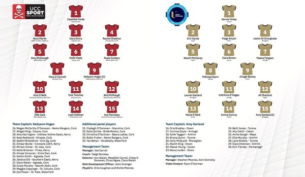 The UCC and UU teams.