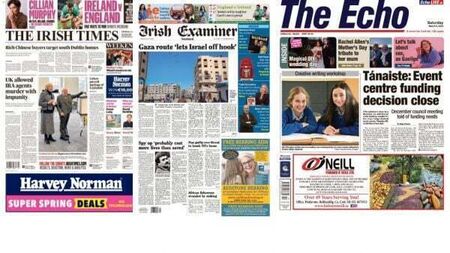 What the papers say: Saturday's front pages