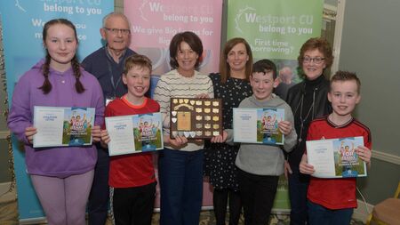 Local Notes: Double joy for Ballina Quay NS pupils at Credit Union Quiz