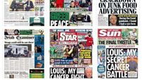 What the papers say: Saturday's front pages