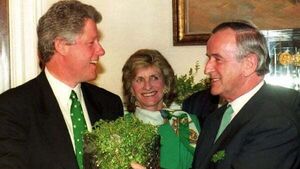 White House St Patrick's Day visit: Shamrock ceremony origins, role in peace process, modern day