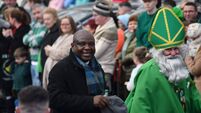 Local Notes: Fr Victor was Grand Marshall at Swinford St Patrick's Day parade
