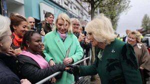 Britain's King Charles is ‘doing very well’, Camilla tells well-wishers in Belfast