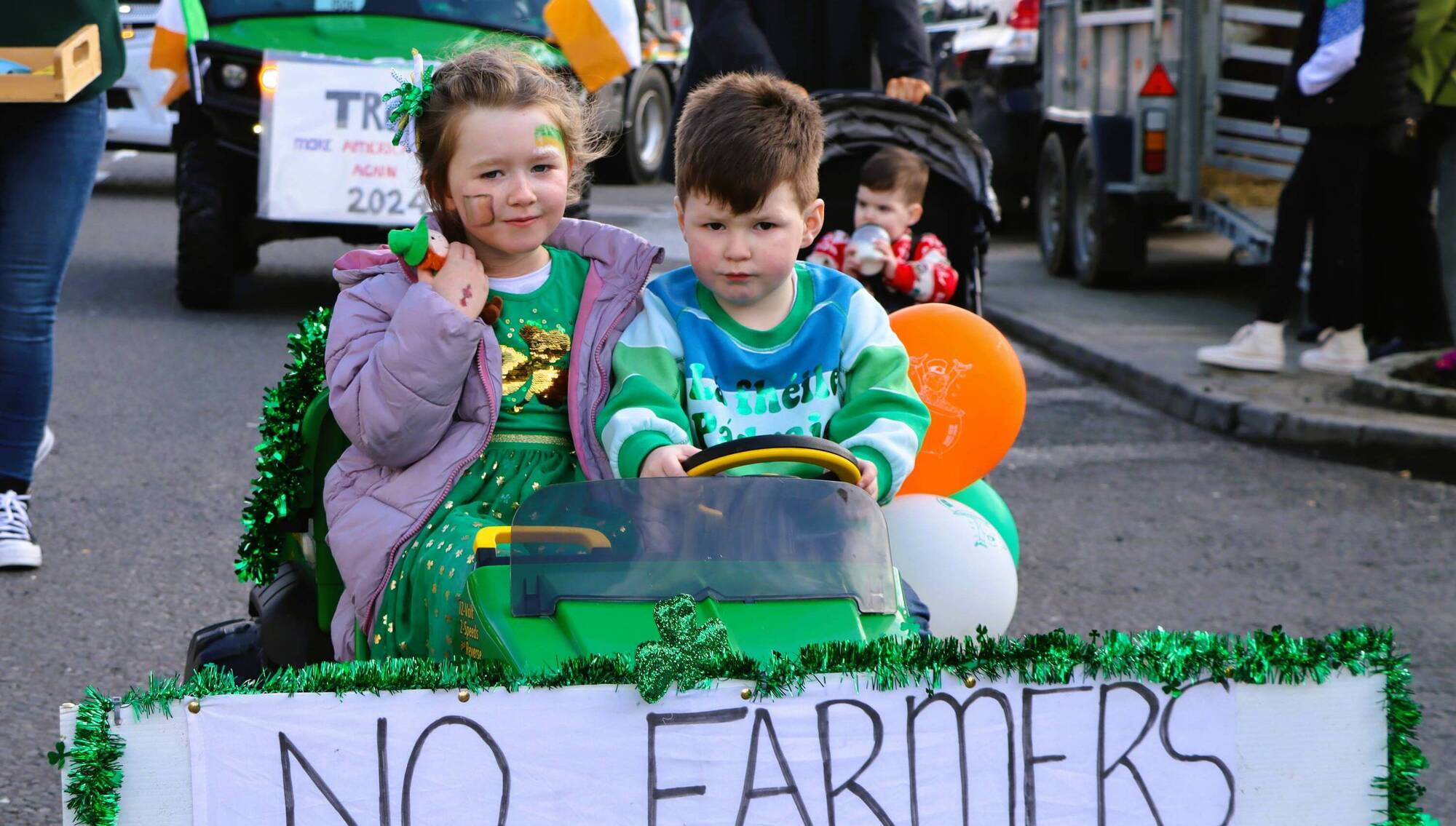 Local Notes: Jack and Aoibhinn win Junior Competition at Bangor Erris St Patrick's Day parade. - Community - Vimarsana News