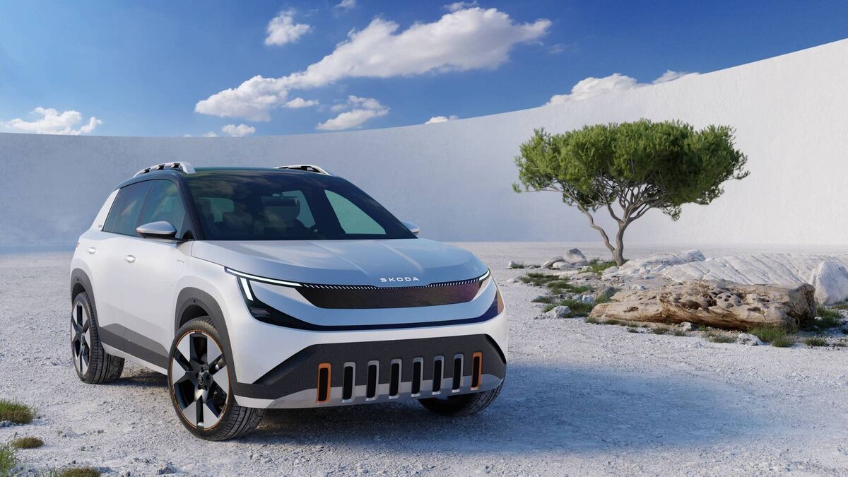 Skoda reveals small EV design study