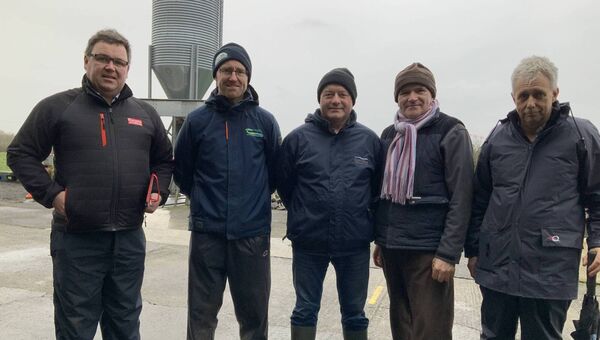 Adam Woods (Farmers Journal), Alan Nolan (Teagasc), Paddy McGing who hosted the farm walk, Peter McGing (Balla) and Tommy Holmes (Ballina) pictured after a Teagasc Beef Farm Walk on the Farm of Paddy McGing, Parks, Ballyglass, Claremorris. Picture by Tom Quinn. Adam Woods (Farmers Journal), Alan Nolan (Teagasc), Paddy McGing who hosted the farm walk, Peter McGing (Balla) and Tommy Holmes (Ballina) pictured after a Teagasc Beef Farm Walk on the Farm of Paddy McGing, Parks, Ballyglass, Claremorris. Picture by Tom Quinn.