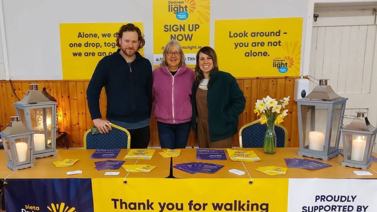 Local Notes: Darkness into Light fundraiser launched at Ballyglass Community Centre