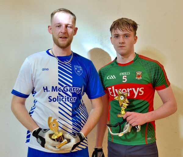 Darren Walsh from Kiltimagh and Liam McCormack from Claremorris contested the Mayo Spring League 'C' final. Darren Walsh from Kiltimagh and Liam McCormack from Claremorris contested the Mayo Spring League 'C' final.