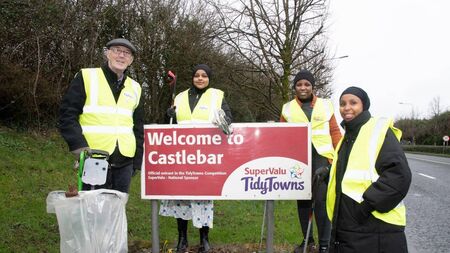 Major efforts in Castlebar during Easter Spring Clean