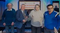 Erris celebrates a deserved award for Pap and Kathryn