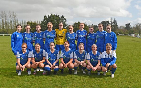 Manulla team pictured before the Connacht Women's Cup Final. Picture: Conor McKeown