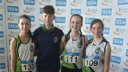 All-Ireland medals for Moy Valley AC walkers