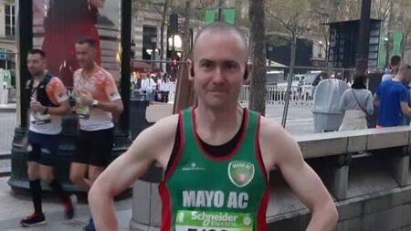 Mayo AC success at Carney 10k and Paris Marathon