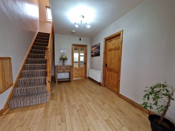 The landing area of the attractive dormer home