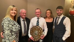 Local Notes: Emmet Gavaghan is Charlestown Sarsfields 'Hall of Fame' recipient at GAA Awards Dinner Dance Local Notes: Emmet Gavaghan is Charlestown Sarsfields 'Hall of Fame' recipient at GAA Awards Dinner Dance