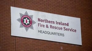 Firefighters tackle blaze on ship at Belfast harbour