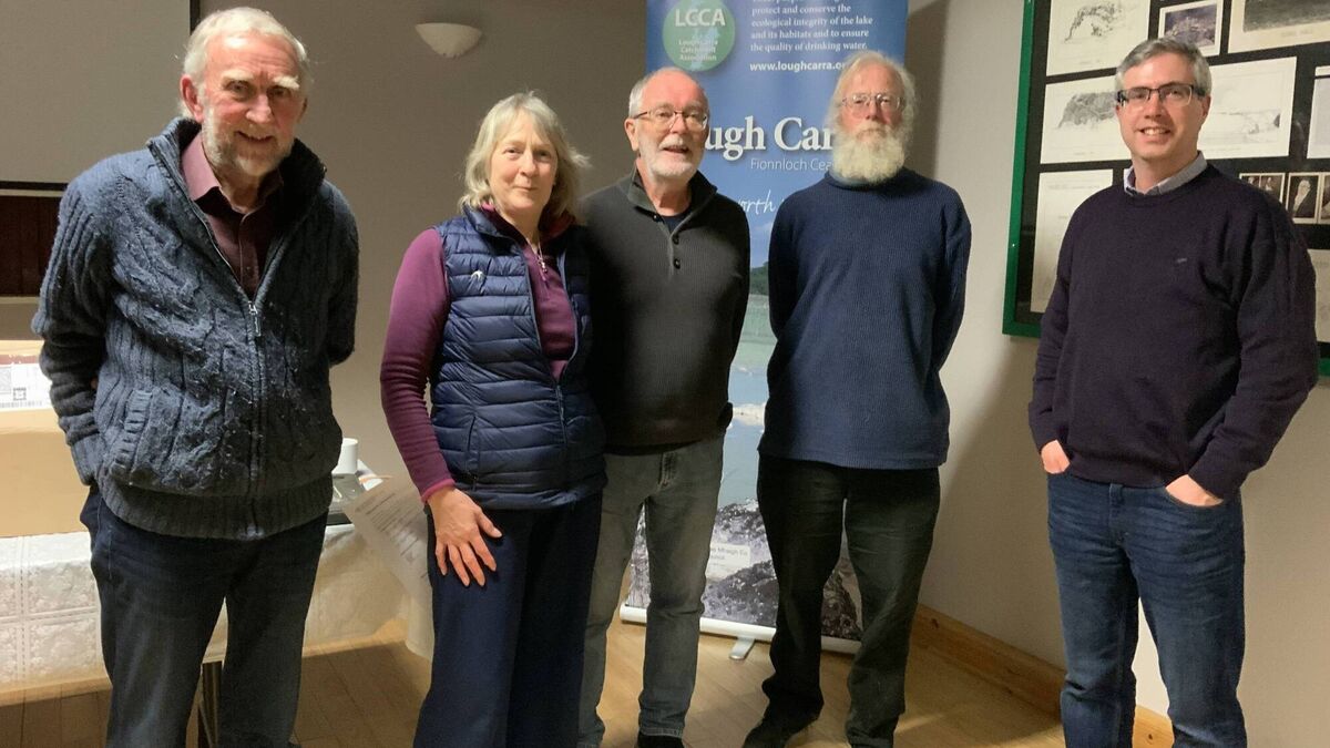 Local Notes: Dr James Moran was guest speaker atLough Carra Catchment Association monthly meeting 