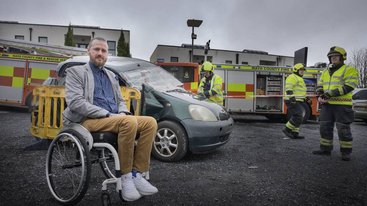 Mayo students hear harrowing tales at road safety event