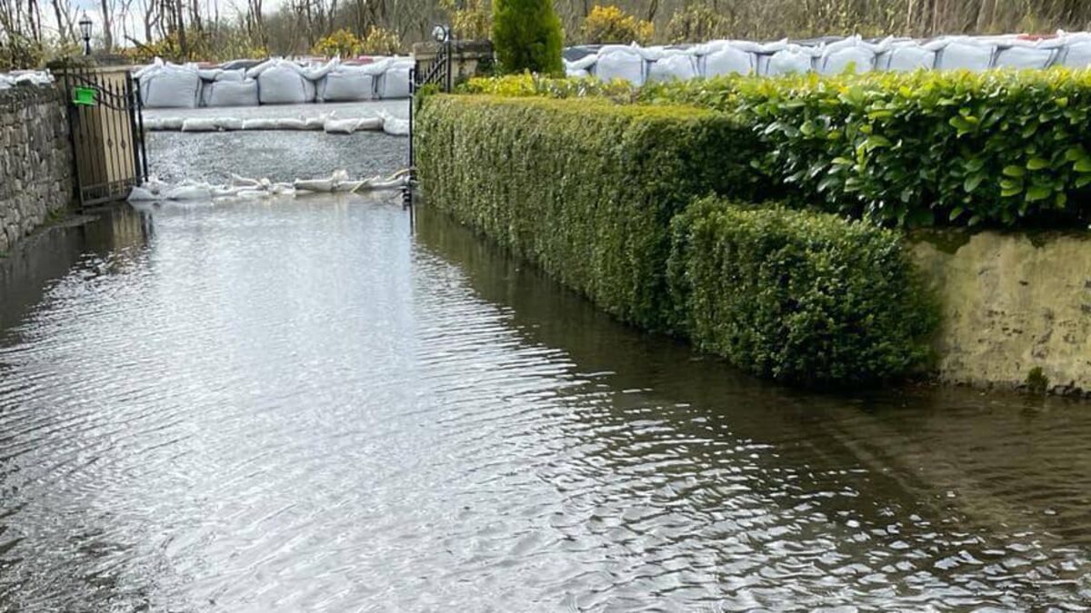 Two homes evacuated due to crisis flooding in west