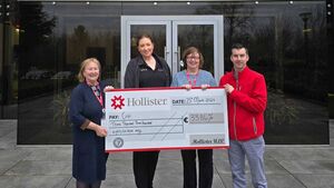Local Notes: Hollister Ballina makes donation to Croí charity