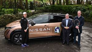 Nissan doubles up with Tennis Ireland to help promote kids tennis in Mayo