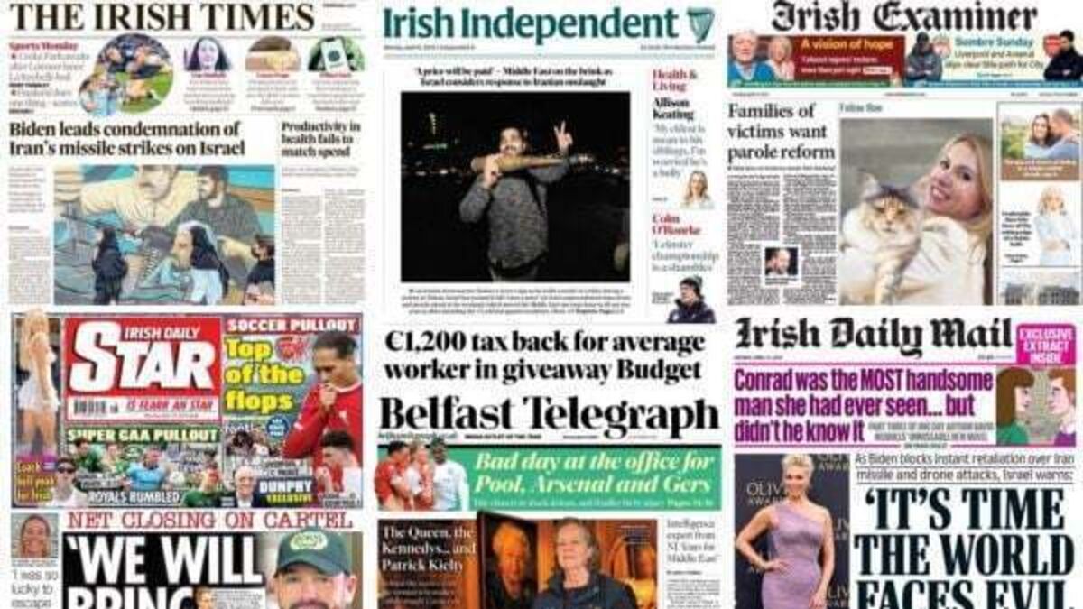What the papers say: Monday's front pages