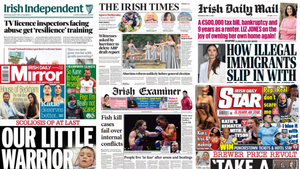 What the papers say: Wednesday's front pages What the papers say: Wednesday's front pages