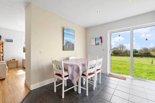 Another view of the kitchen area