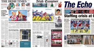 What the papers say: Monday's front pages What the papers say: Monday's front pages