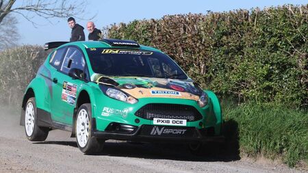 Mayo rally duo debut R5 Fiesta
