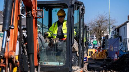 Traffic diversions following burst water main in Mayo town