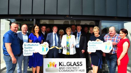 Sun shines in Kilglass as new centre opens