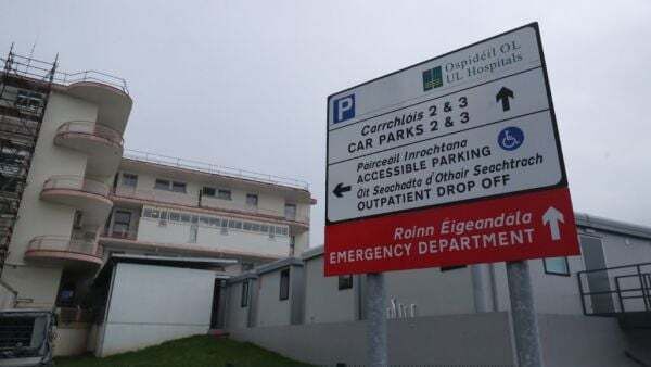 Staff, patients and public ‘feel very unsafe’ at Limerick hospital – McDonald