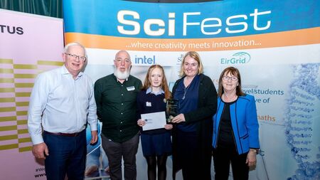 Mayo student takes prestigious title at science awards